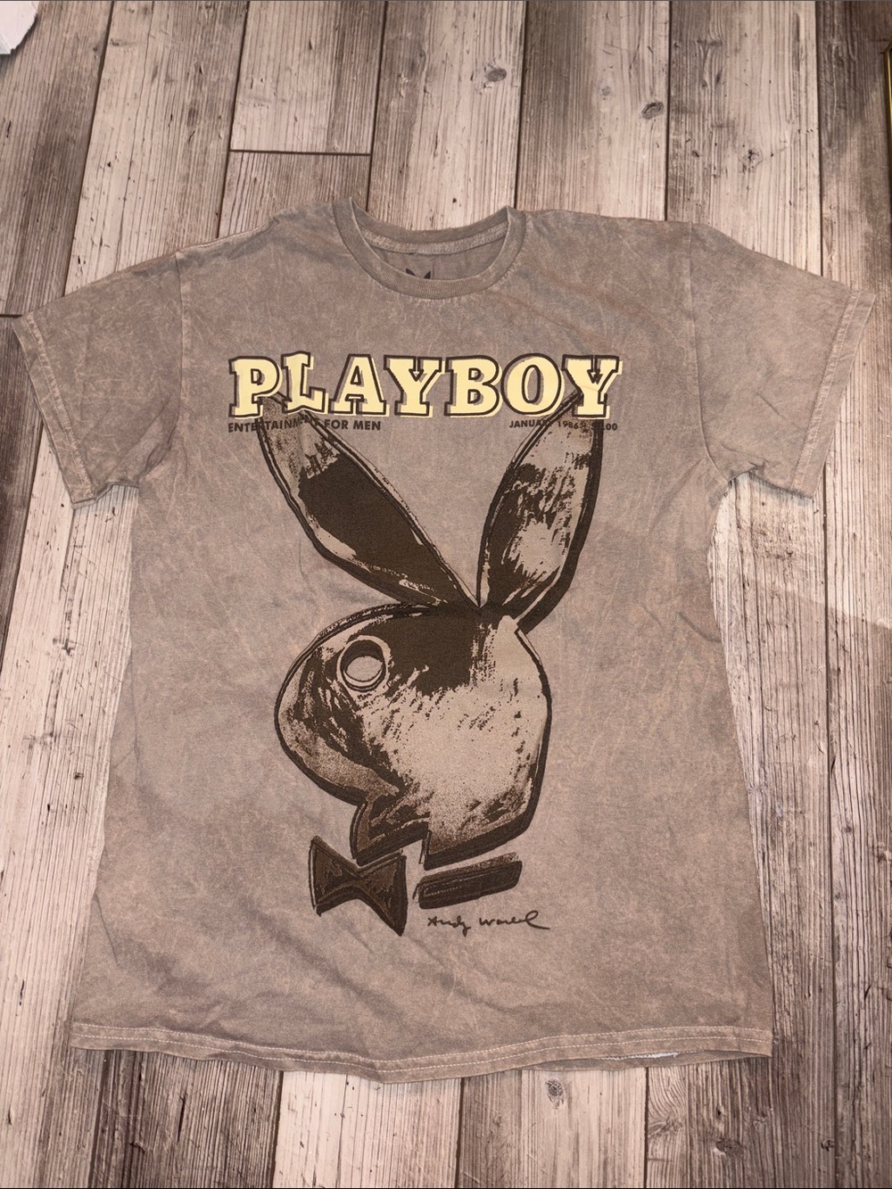 Mens PLAYBOY tee M